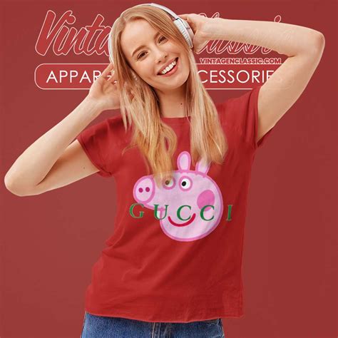 best gucci replica shirts|peppa pig gucci shirt real.